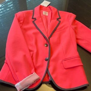 NWT coral blazer